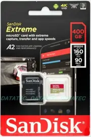 SanDisk Extreme Micro SD 400GB SDXC Memory Card Dash Action U3 GoPro A2 160MB/s