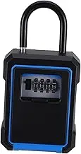 HEALEEP Box Metal Key Lock Box with Combination Storage for Outdoor Use for Home Office Garage and Travel Secure and User Friendly