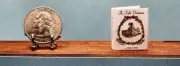 1:12 SCALE MINIATURE BOOK THE DOLLS CHRISTMAS TASHA TUDOR DOLLHOUSE