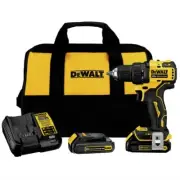 DEWALT DCD708C2 ATOMIC 20V MAX BL Li-Ion 1/2 in. Drill Driver Kit (1.5 Ah) New
