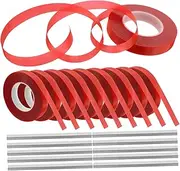 Garden Plant Ties Plant Ribbon Gardening Tools 10 Rolls Tape Roll Staples Easy to Use for