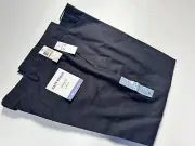 NWT DOCKERS Black Easy Khaki Pants Classic Fit Flat Front 42x30