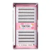 CORINGCO - Toktok-Hara Filter Eyelash - 4 Types Black - 10mm