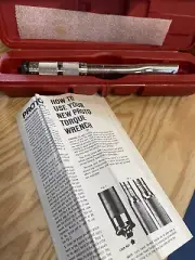 NOS Stanley Proto J6063 3/8-Inch Drive Fixed Head Micrometer Torque Wrench