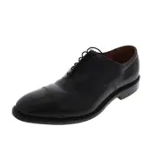 Allen Edmonds Mens Park Avenue Black Cap Toe Oxfords 7.5 Extra Wide (EEE) 2351