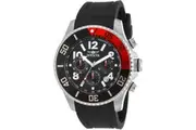 Invicta Pro Diver Black Red Men's 100m Quartz Chronograph Watch 15145