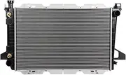 SCITOO Engine Coolant Radiator Fit for Ford 1985-1996 for Bronco 5.0L 1986-1994 for F-150 3.8L 1985-1996 for F-150 4.9L 1985-1996 for F-150 5.0L 1985-1996 for F-150 5.8L Replace1451