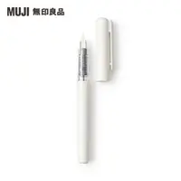 在飛比找momo購物網優惠-【MUJI 無印良品】聚碳酸酯鋼筆.黑