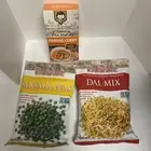 LOT OF 3 Mix Snack Dal 7 Oz By Indianlife Masala Peas Panang Curry