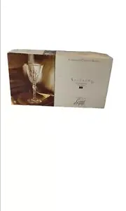 Cristal D Arques Salzburg Gold 4 12 Ounce Goblets