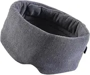 DEARMAMY Comfortable Cotton Eye Mask for Sleep Breathable Blindfold with Storage Bag Light Blocking Eye Shade for Home and Travel Supple for Relaxation and Restful Sleep