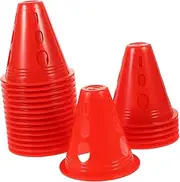 GALPADA 20Pcs Training Cones for Skating Agility Training Lightweight Portable for Indoor Outdoor Use Stable Base for Speed Drills