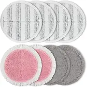 Electric Mop Pads,7.48inch Round Spin Scrubber Replacement Mops for Floor Cleanining（8Pack）