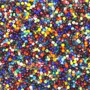 Czech Glass Seed Bead Color Mix One Ounce (1oz) pack Bead Size: 13/0