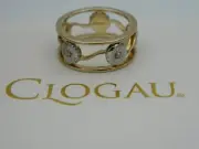 Welsh Clogau 9ct Yellow & White Gold Daisy Ring size J