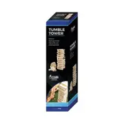 Formula Sports Wooden Tumble Tower Game Kids Adults Toy