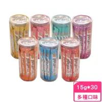 在飛比找momo購物網優惠-【Kitty Licks】甜甜貓肉泥 15gx30入/桶(貓