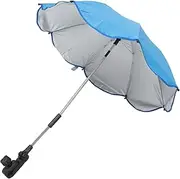Abaodam Stroller Umbrella Clip Pushchair Umbrella with Clamp Versatile Beach and Chair Umbrella for Sun Protection for Newborns