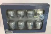 Pfaltzgraff 'Winter Frost" Christmas Set of 4 Individual Salt and Pepper Mini