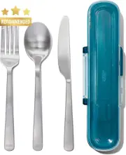 Prep & Go Reusable Utensil Set Silver