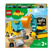 Duplo Town Truck & Tracked Excavator 10931