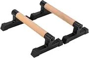 Wood Push up Bars Parallettes Bars Higher Quality Calisthenics Equipment Perfect, Pushup Bar and Handstand Push up Handles for Calisthenics, Fitness, Gymnastics, Aerobics Support 620 Lbs