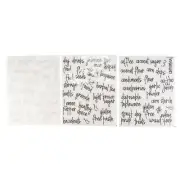 168PCS Pantry Label Printed Home Containers Jars Bottles Tags Transparent9129
