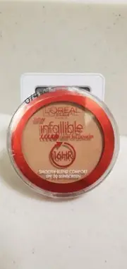 L'Oreal Infallible Never Fail Powder 674 SUN BEIGE 0.30oz