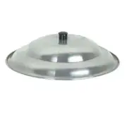 Thunder Group ALPC002 13-1/4" Aluminum Domed Wok Cover w/ Plastic Knob Handle