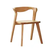 Casa Natural Hardwood Dining Chair | Set of 2
