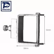 Boat Trailer Roller Bracket Clamp 20x20mm Stem Adjuster Rail 50x55mm Galvanised