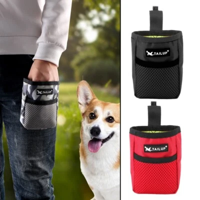 Dog Training Treat Pouch: Portable Snack Bag for Obedience & Agility Training