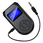 10M Distance Hand-Free Bluetooth 5.0 Transmitter Receiver Wireless 3.5mm Adapter