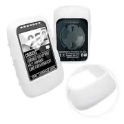 TUFF LUV Silicone Gel Skin Case Cover for Wahoo Elemnt Bolt 1 & 2 - White