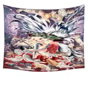 Fairytale Art Faerie Witch of Cats Tapestry