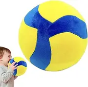 Plush Volleyball Pillow, Cute Decor Volleyball Plush Doll, Soft Doll Hugging Pillow, Home Decor Sports Party Decorations for Kids Birthday Holiday Party Favors