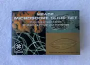Prepared microscope slide set of 25 exciting specimen slides!!!