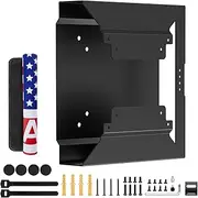 Mini PC VESA Mount for HP Mini PC Desktop with Mouse Pad, for HP Pro Mini 260,400, ProDesk 405, 600, Elite Mini 600, EliteDesk 705, 800, 805, Wall/Mount on Monitor Arm/Under Desk