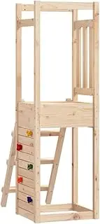 Outdoor Playset 53x46.5x169 cm Solid Wood Pine,Swing Sets & Playsets 18.9KG-826559