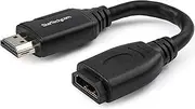 StarTech HDMI 2.0 Male to Female HDMI Port Saver Cable