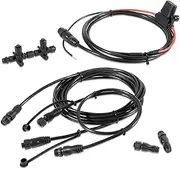 124-69 NMEA 2000 Network Starter Kit Replacement for Lowrance N2K- EXP-RD-2 Network Starter Kit Waterproof Plugandplay Boat Accessories (7pcs)