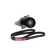 Gates Belt & Tensioner for Nissan Navara D40M D40T 2.5L 2488cc 2009-On