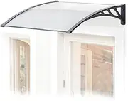 Elora Window Door Awning Outdoor Canopy Shelter Shield Rain Cover Patio1mX1.2-6m 100x120cm