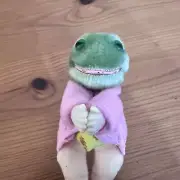 Eden Toys Beatrix Potter Jeremy Fisher Frederick Warne Frog Plush Clip Mini Vtg