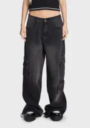 [Current Mood] Stay Unbothered Cargo Jeans