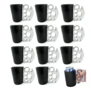 12Pk Brass Knuckles Drink Kooler Can/Stubby Holder/Insulated Cooler Beer/Soda