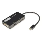 Tripp Lite P13706NHDV 6" Keyspan Mini DisplayPort to VGA/DVI/HDMI Adapter New