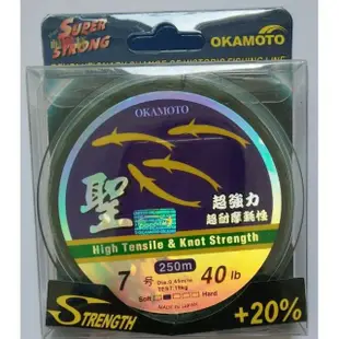 放電 OKAMOTO 釣魚線 4 鳳尾魚