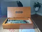 Parker Duofold Centennial Set Marble Green Fountain Pen Ballpoint Pen New In Box