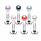 Piercing Ear Labret Monroe Imitation Pearl